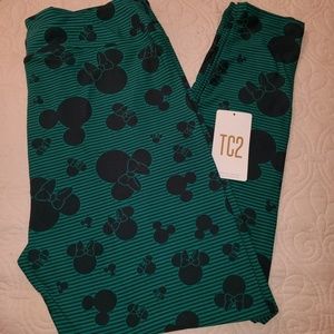 TC2 DISNEY LULAROE LEGGINGS MICKEY & MINNIE